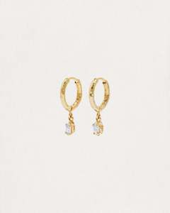 Pearls: Awen White Earrings