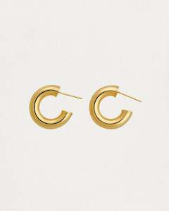 Pearls: Sonas Gold Earrings