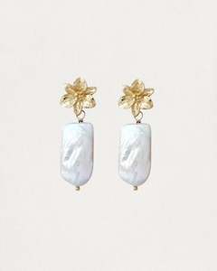 Flora Earrings - Gold
