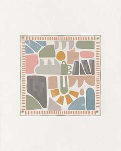 Scarfs: Silk Scarf - Fresco Rosa