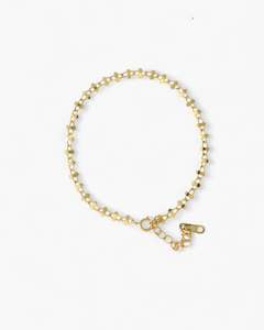 Bracelets: Arista Bracelet - Gold