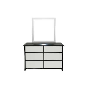 Dresser With Mirror: Dyna Dresser with Mirror