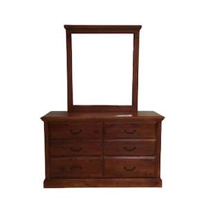 Dresser With Mirror: Montana Dresser with Mirror
