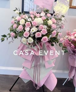 Products: Grand opening pink flower stand - Casa Event