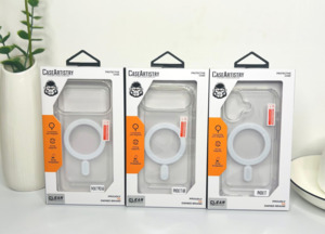Case Artistry Mag Armor Clear Case For iPhone 17 Pro Max - Strong Magnet