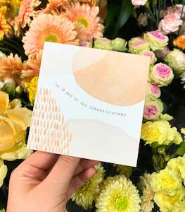 Greeting Card | So in Awe of You, Congratulations