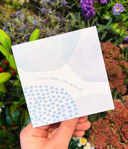 Greeting Card | I Love Doing Life With You