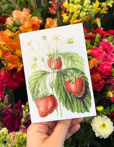 Mothers Day: Greeting Card | Strawberries