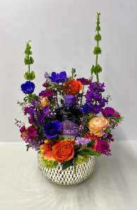 Tipsy Blooms | Deluxe designer bowl feat. Hendrick's / Moët & Chandon