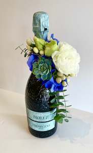 Alcohol: Brilla! Prosecco DOC with Floral Arrangement