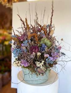 Dried Floral Arrangement | Dusky Meadows - Large