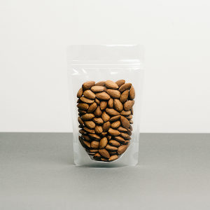 Plain Stand Up Pouch + Ziplock & Tear Nicks (Dry) 500g