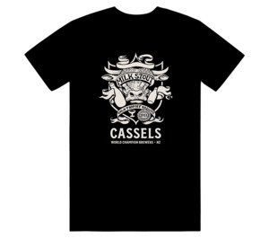 Milk Stout T-Shirt - Cassels Craft Beer - Cassels Brewing