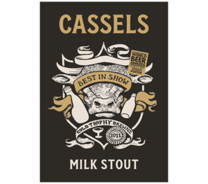 Milk Stout Poster - Cassels Craft Beer - Cassels Brewing