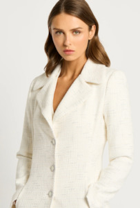 Coat: Moss and Spy CATE LONG  COAT