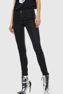 Diesel: DIESEL - D-SLANDY-HIGH L.32 TROUSERS