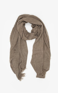 Antler: Antler NZ Textured Khaki scarf