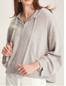 Caroline Sills: Riley Cashmere Hoodie