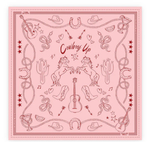 Scarves: DARK HAMPTON - THE DH x KAYLEE BELL COWBOY UP