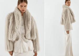 Coats Sweaters: GISELLE Cropped Coat