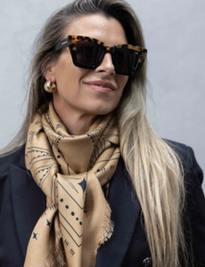 Dark Hampton: The DH & Elle Compton The Quin Wool Silk