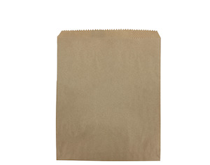 Flat Paper Bag 3 Brown
