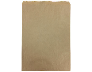 Products: Flat Paper Bag 6 Brown
