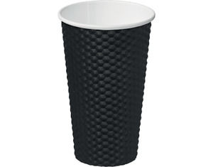 Combo Dimple PE 16oz 86mmØ Black