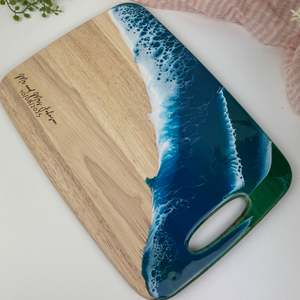 Everything: Custom Resin Art Board | Laser Engraved Wedding & Event Gift
