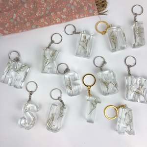 Everything: Key Rings Floral Letter
