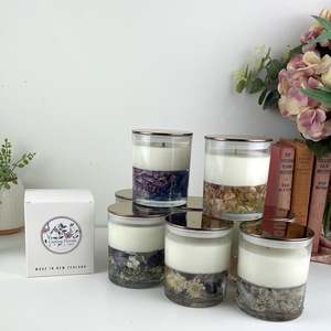 Everything: Floral Wax Candles