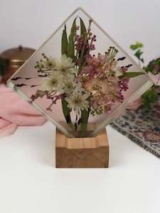 Floral Blocks: Dahlia and stocks