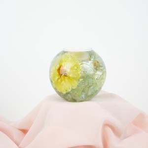 Sphere candle holder Small