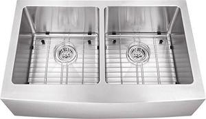 Stainless Steel Farmhouse Sink: Stainless Steel Double Butler Sink 840