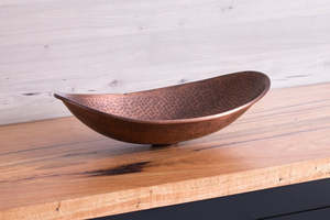 Copper Bathroom Sinks: Copper Trough