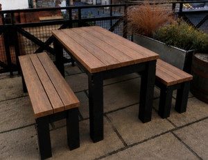 Products: Salford' Table & bench set Castleblayney Furnit