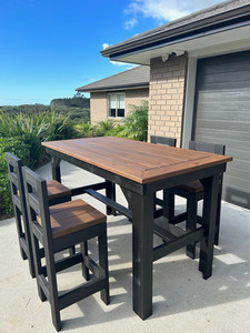 Products: Bar leaner & high back stools Castleblayney Furnit