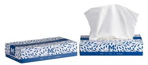 Products: Flat Facial Tissues - Castle Supply