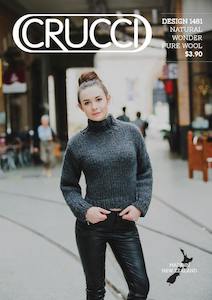 Crucci Pattern 1481 Super Chunky Sweater