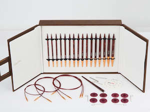 Knitpro: KnitPro Symfonie Rose Interchangeable Knitting Needles Deluxe Set