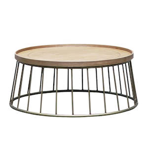 Furniture Other Imported: REID ROUND COFFEE TABLE