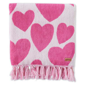 For Her: BIG HEARTED TOWEL RANGE