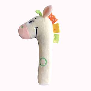 For Baby: GIRAFFE SQUEAKER RATTLE