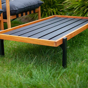 CORAL COFFEE TABLE TEAK ALUMINIUM