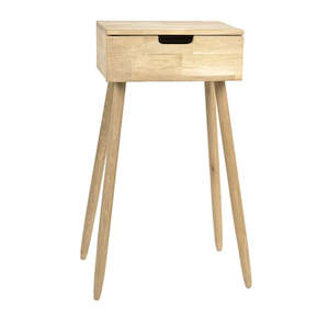 NORDIC OAK SIDE TABLE