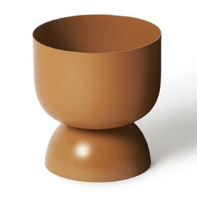 Planters: GOBLET SMALL NUTMEG