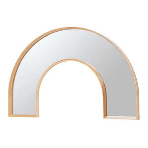 Mirrors: ALVA RAINBOW MIRROR NATURAL OAK