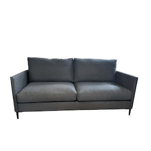 Sofas: HURLEY 3 SEATER SOFA MEX PEWTER