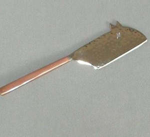 Serveware: MOUSE KNIFE COPPER HANDLE