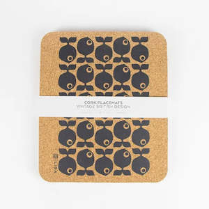 Table Linen: Hornsea Fish Cork Placemats set of 4